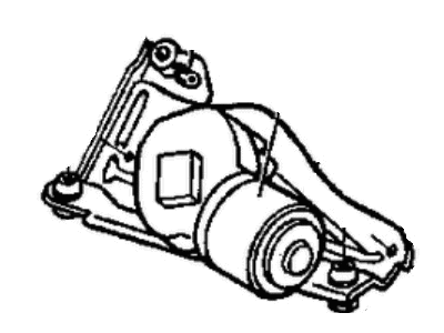 Mopar 4389131 Motor W/WIPER