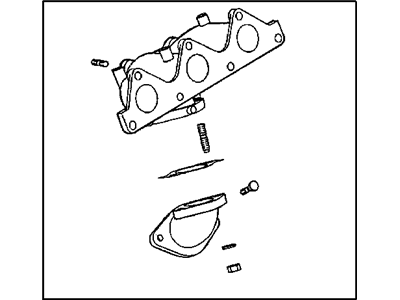 Mopar MR212275 Right Exhaust Manifold