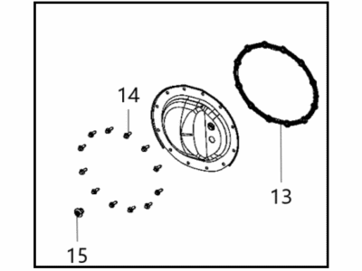 Mopar 68456992AA DIFFERENTIAL