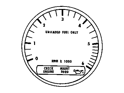 Mopar 4778309 TACH-TACHOMETER