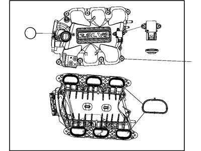 Mopar 4781577AM Engine Intake Manifold