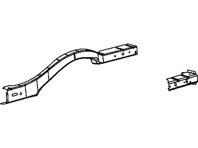 Mopar 68066720AA Rail-Rear