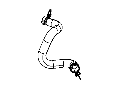 Mopar 55056740AA Hose-Radiator Outlet