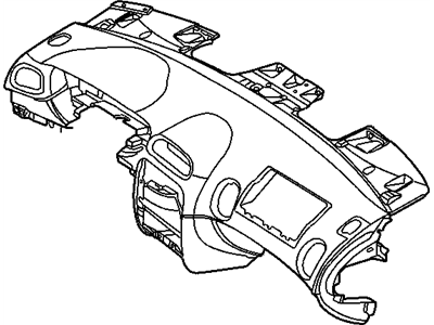 Mopar 4649116AB Passenger Side Air Bag
