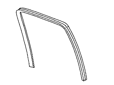 Mopar 55276164AF Seal-Rear Door