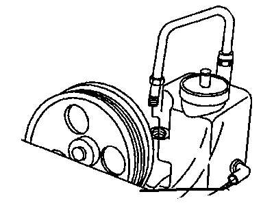 Mopar 4848104 Line-Power Steering Pressure