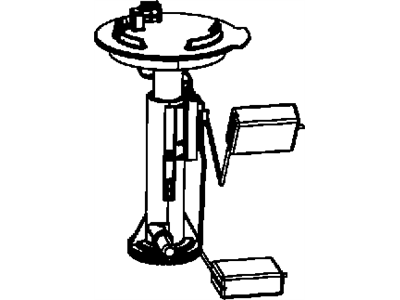 Mopar 68003359AB Auxiliary Fuel Pump Module Kit