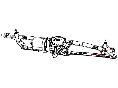 Mopar 68028446AB Motor Kit-Windshield WIPER