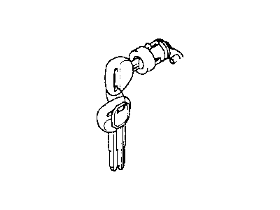 Mopar MR286054 Cylinder Lock Door Lock
