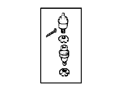 Mopar 5015114AA BALLJOINT-Front KNUCKLE