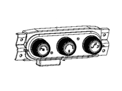 Mopar 68368988AA Air Conditioning And Heater Auxiliary Control Switch