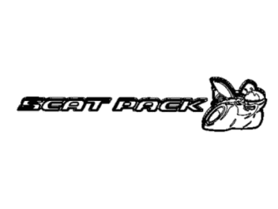 Mopar 68420596AA NAMEPLATE-Scat Pack