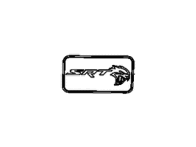 Mopar 53010898AA NAMEPLATE-SRT