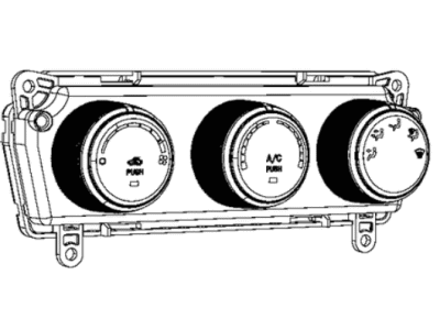 Mopar 6RK11DX9AB Control-A/C And Heater