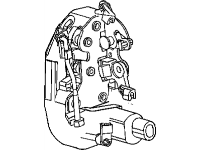 Mopar 55235202AC Door Latch Assembly Rear