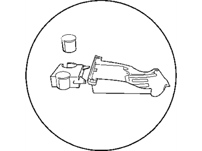 Mopar 5102309AA Holder-Rear Seat