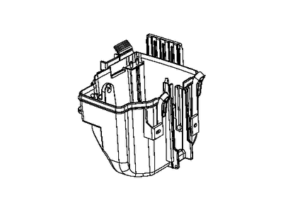 Mopar 68100637AA Holder-Power Distribution Center