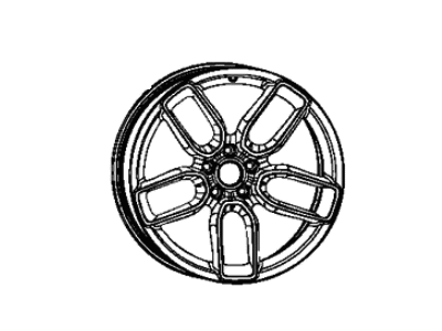 Mopar 6CT34NTSAC Wheel-Aluminum