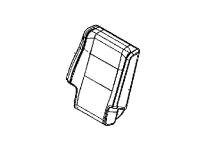 Mopar 6RL64DX9AB Rear Seat Back Cover