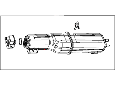 Mopar 5147067AC CANISTER-Vapor