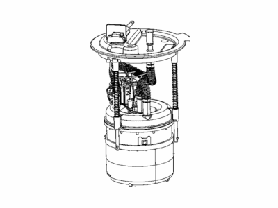 Mopar 68367970AA Fuel Pump/Level Unit Module Kit