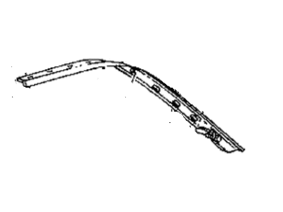 Mopar 4673515 WEATHERSTRIP-SECDY Seal-Front Door Upper