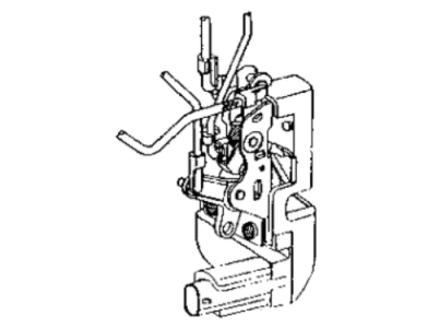 Mopar 4675631 Latch-Front Door Manual