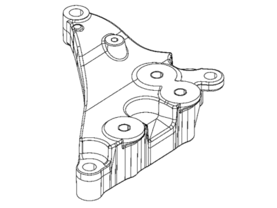 Mopar 68450791AA Transmission Mount