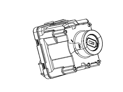 Mopar 68271987AB Module-Ignition Switch