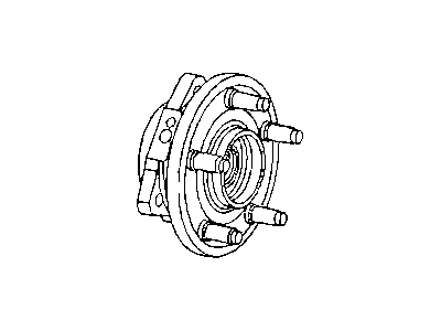 Mopar 52124767AC Front Brake Hub And Bearing