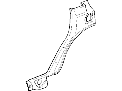 Mopar 5GM58RK5AG Panel-C Pillar