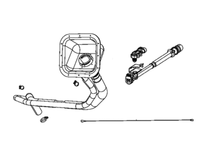 Mopar 57008470AA FUEL FILLER