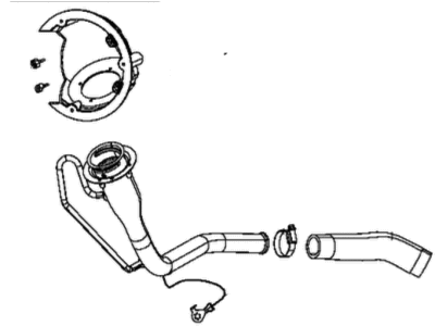 Mopar 57008468AA FUEL FILLER