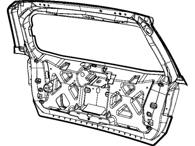 Mopar 1DA24ZZZAC LIFTGATE