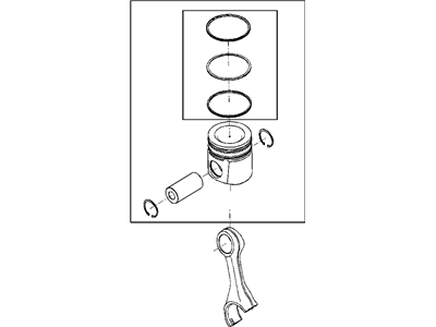 Mopar 68005277AA Piston