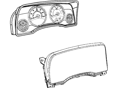 Mopar 5172338AB Cluster-Instrument Panel