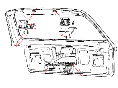 Mopar 55235643AD Liftgate Latch