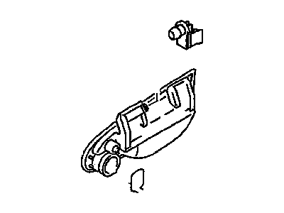 Mopar 5175332AA Handle-Front Door Exterior