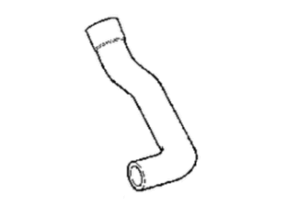 Mopar H0061541 Hose-Radiator Lower W/2.5L