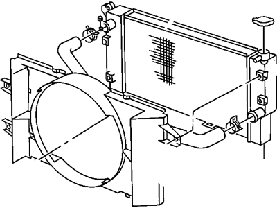 Mopar 52028057AE Engine Cooling Radiator