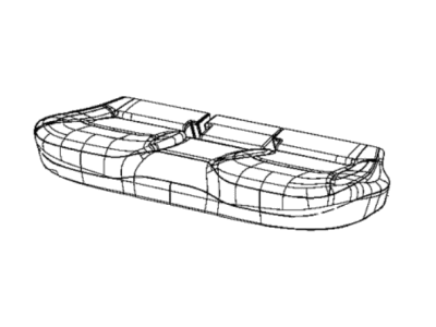 Mopar 7FC84LA3AA Cover-Rear Seat Cushion