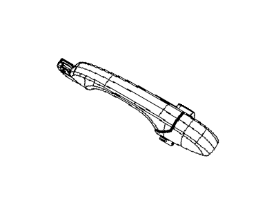 Mopar 1MW30ARHAD Handle-Exterior Door