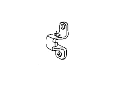 Mopar 4814465 Door Hinge Rear Left Upper Lower Plymouth