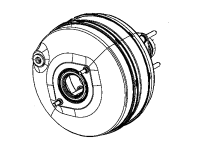 Mopar 68518662AA Booster-Power Brake