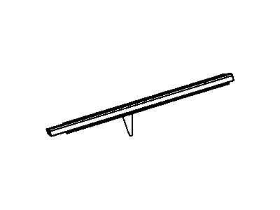 Mopar 5076857AF Molding-Front Door