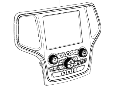 Mopar 68333925AC Center Stack Control