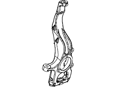 Mopar 52090179AC Suspension Knuckle Front Left