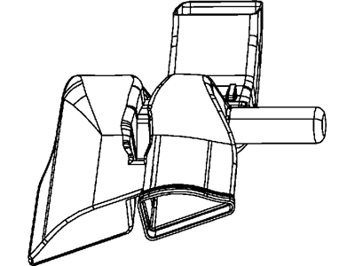 Mopar 4891632AD Fuel Fresh Air Duct