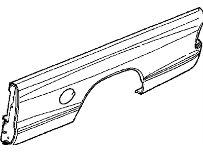 Mopar 5142582AB Panel-Box Side