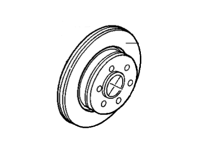 Mopar 2AMV0418AA Brake Rotor